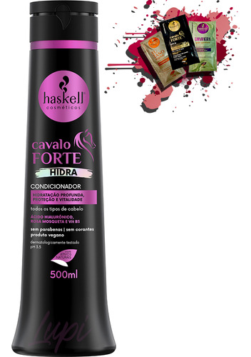 Condicionador Haskell Cavalo Forte Hidra 500ml