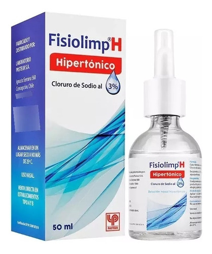 Fisiolimp H Cl. Sodio 3% Solución Nasal Hipertónico X 50 Ml 