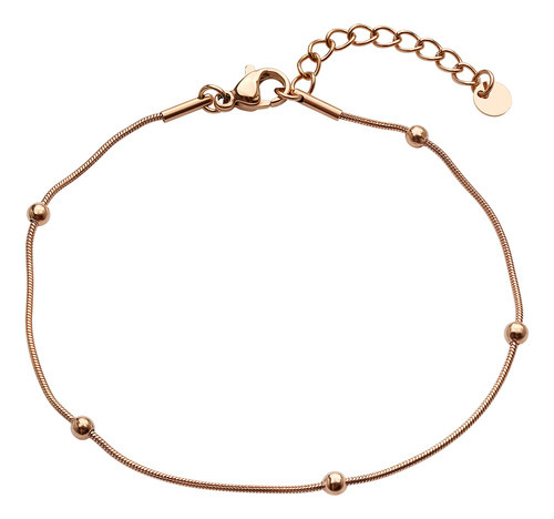 Pulsera De Acero Inoxidable Enso Mujer Ejb2149r Oro Rosa