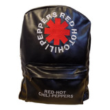  Mochilas Red Hot Chili Peppers Cuero Bordadas Que Sea Rock