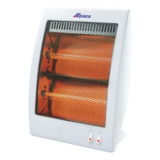 Estufa Electrica Alpaca Cuarzo 2 Velas Corte Seguridad 800w Color Gris