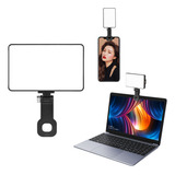 Lámpara De Fotografía, Tableta, Clip, Pantalla Con Video Led