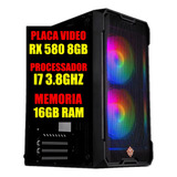 Pc Gamer Intel Core I7 / Placa Video 8gb / 16g Ram / Ssd 480