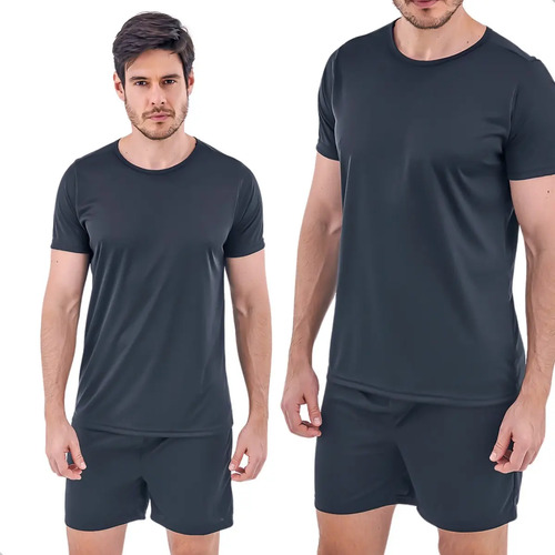 Pijama Masculino Curto Dryfit Liso Verão Fresquinho Leve | MercadoLivre