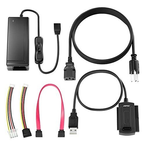 Agptek® Sata/pata/ide - Cable Convertidor Adaptador Usb 2.0