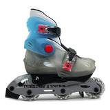 Patines Rollers Extencible Talle S 30/33 Gris Roller