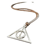 Collar Cuerda Cuero Sintetico Harry Potter Para Hombre Mujer