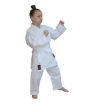 Kimono Kaizen Traje De Karate, Aikido, Liviano + Cinto Blanc