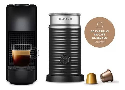 Cafetera Nespresso Essenza C Con Aeroccino 14 Cáps Regalo