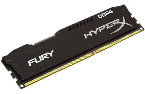 Memória Ram Fury Ddr4 Color Preto 4gb 1 Hyperx Hx426c16fb2/4