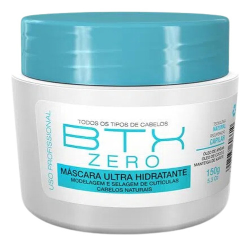 Btx Zero Forever Liss Máscara Ultra Hidratante 150g