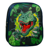 Mochila Espalda Jardin Dinosaurios Rex 3d