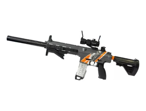 Pistola Rifle Lanzador De Dardos M416 Mira Láser Táctico