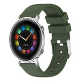 Correa De Reloj De Color Verde Militar Para Huawei Watch Gt2