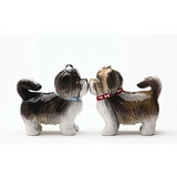 Dulce Shih Tzus Salt & Pepper Shaker Set S /p