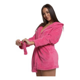 Bata Mujer Microfibra Camison Pijama Abrigo Sexy Invierno