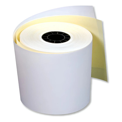 Rollo Papel Autocopia 57mm X 60 Mm - 14mts Amarillo