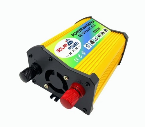 Inversor 12v A 110v Dc A Ac Convertidor Para Amarillo 220v C