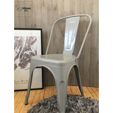 Silla Vintage De Metal Tolix Envio Gratis