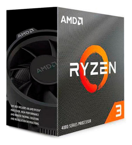 Processador Amd Ryzen 3 4100 3.8ghz Cache 6mb Am4 Sem Vídeo