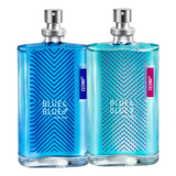 Oferta Blue & Blue X 2 Unds Hombre Y Dama De Cyzone X 75 Ml