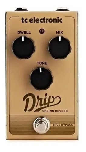 Tc Electronic Drip Spring Pedal De Efecto Reverb Guitarra