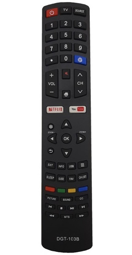 Control Remoto Compatible Para Smart Tv Daewoo