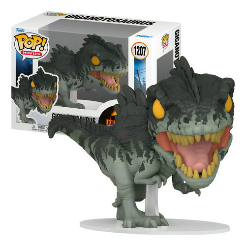 Funko Pop Giganotosaurus #1207 Jurassic World Dominion Dinosaurio Figura De Accion Original