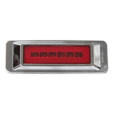 Plafon Rectangular Rojo 6 Leds Arillo Gel/estrobo