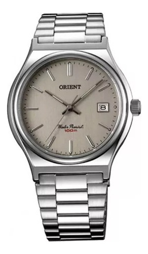 Reloj Orient Fun3t003 Acero Sumergible Calendario A. Oficial