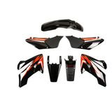 Kit De Plasticos Completo Honda Xr 250 Tornado 7 Piezas Mtc