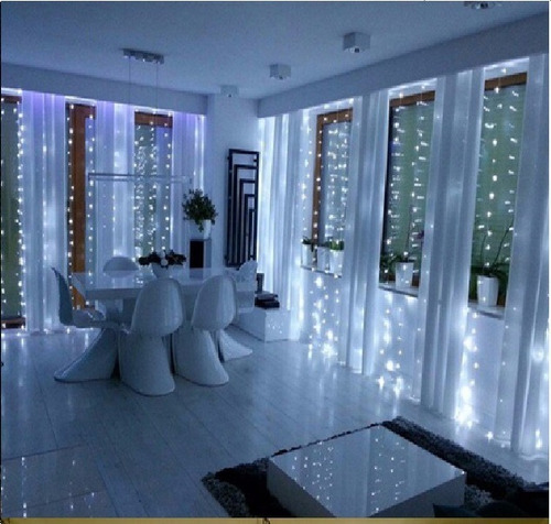 Cortina Led 4.5 M X 3 M 300 Led Decoracion Interior Exterior