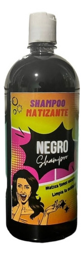 Shampoo Matizador Negro De Litro 