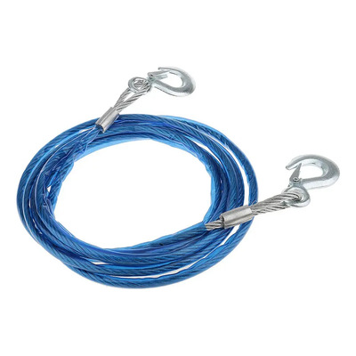 * Cable De Remolcar De 5 Ton 4m Cuerda Arrastre Con 2