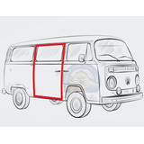 Empaque Puerta Corrediza Vw Combi 68- 2001    Delfer 