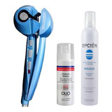 Buclera Babyliss Rizadora 32mm + Mousse + Protector Térmico