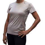 Remera Deportiva Mujer Liviana Manga Corta Running Lycra