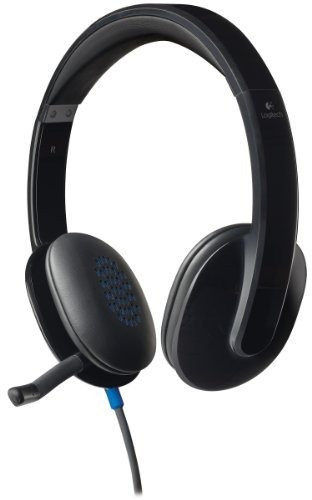 Audífonos Usb Logitech H540 On Ear Negro