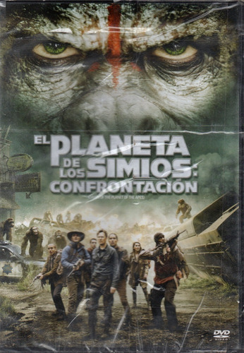 El Planeta De Los Simios: Confrontación - Dvd Original Nuevo