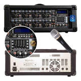 Consola Mixer Potenciada Soundxtreme 8200 U Bluetooth Cjf