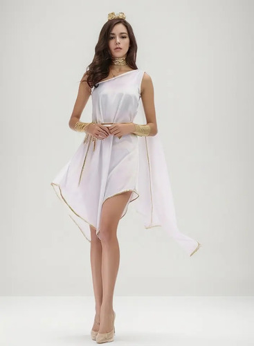 Conjunto De Uniforme De Vestir Irregular Y Fluido Blanco Uni