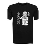 Polera Anime Miku Nakano   / Anime / Manga Unisex