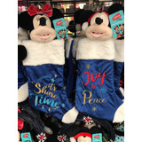 Botas Navideñas De Mickey Y Minnie 40 Cm