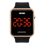 Reloj Mujer Skmei 1271 Cronometro Alarma Luz Deportivo