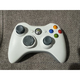 Control Original Blanco De Xbox 360 Inalámbrico