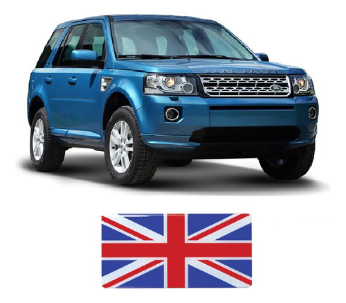 Adesivo Inglaterra Emblema Land Rover Freelander 2 Original 