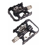 Pedal Bicicleta Mtb Plataforma Clip Misto Rolamento Com Taco