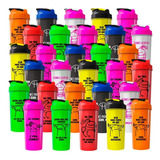 Kit 30 Coqueteleiras Garrafa De Academia Shaker 600ml Memes