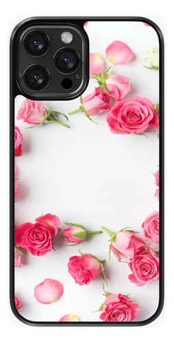 Funda Compatible Con Huawei De Mosaico Flores Rosas #6