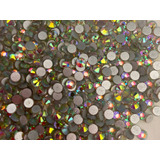 100 Strass Similiar Swarosvki 4mm Furta Cor Ou Cristal